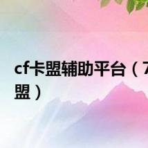 cf卡盟辅助平台(706卡盟)