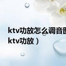 ktv功放怎么调音图解(ktv功放)