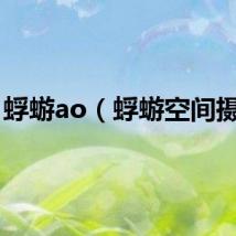 蜉蝣ao（蜉蝣空间摄影）