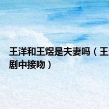 王洋和王煜是夫妻吗(王洋王煜剧中接吻)
