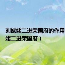 刘姥姥二进荣国府的作用(刘姥姥二进荣国府)