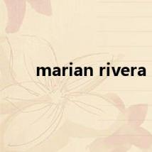 marian rivera