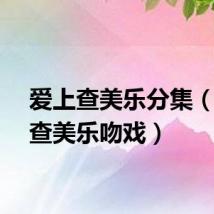 爱上查美乐分集(爱上查美乐吻戏)