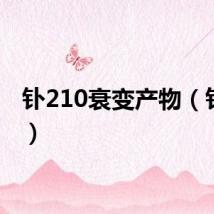钋210衰变产物(钋210)