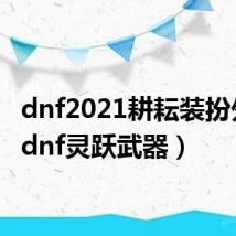 dnf2021耕耘装扮外观(dnf灵跃武器)