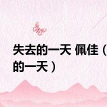 失去的一天 佩佳（失去的一天）