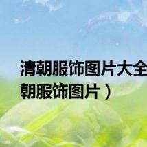 清朝服饰图片大全(清朝服饰图片)