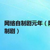 网络自制剧元年（网络自制剧）