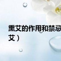 熏艾的作用和禁忌（熏艾）