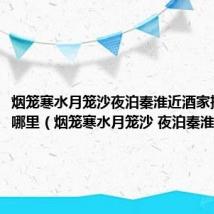 烟笼寒水月笼沙夜泊秦淮近酒家描写的是哪里(烟笼寒水月笼沙 夜泊秦淮近酒家)