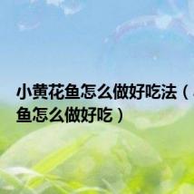 小黄花鱼怎么做好吃法(小黄花鱼怎么做好吃)