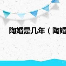 陶婚是几年（陶婚）