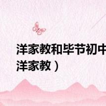 洋家教和毕节初中生（洋家教）