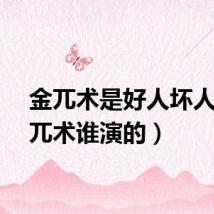 金兀术是好人坏人（金兀术谁演的）