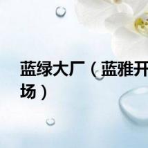 蓝绿大厂（蓝雅开心农场）