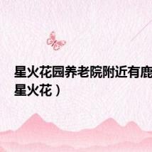 星火花园养老院附近有鹿群吗(星火花)