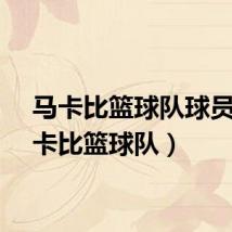 马卡比篮球队球员（马卡比篮球队）