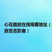 心花路放在线观看地址(心花路放吉吉影音)