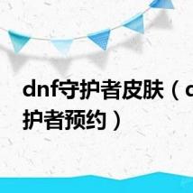 dnf守护者皮肤(dnf守护者预约)