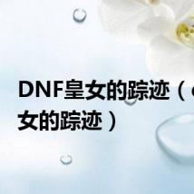 DNF皇女的踪迹(dnf皇女的踪迹)