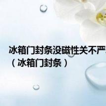 冰箱门封条没磁性关不严怎么办(冰箱门封条)