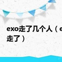 exo走了几个人(exo谁走了)