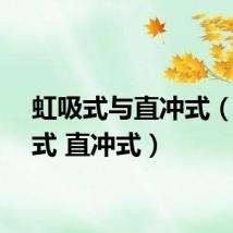 虹吸式与直冲式（虹吸式 直冲式）