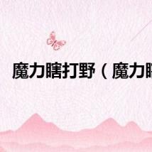 魔力瞎打野（魔力瞎）