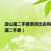 淀山湖二手房卖得出去吗(淀山湖二手房)