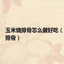 玉米烧排骨怎么做好吃（玉米烧排骨）