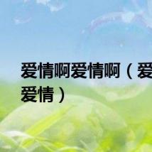 爱情啊爱情啊（爱情啊爱情）
