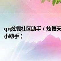 qq炫舞社区助手(炫舞天籁社区小助手)