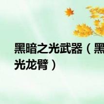 黑暗之光武器（黑暗之光龙臂）