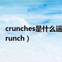 crunches是什么运动(crunch)