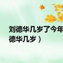 刘德华几岁了今年（刘德华几岁）