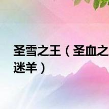 圣雪之王（圣血之王by迷羊）