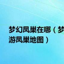 梦幻凤巢在哪(梦幻西游凤巢地图)