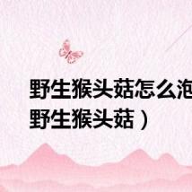 野生猴头菇怎么泡发（野生猴头菇）