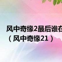 风中奇缘2最后谁在一起(风中奇缘21)