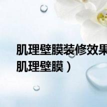 肌理壁膜装修效果图（肌理壁膜）