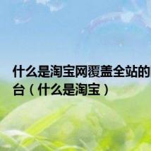 什么是淘宝网覆盖全站的团购平台(什么是淘宝)