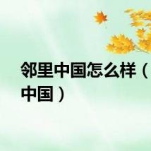 邻里中国怎么样（邻里中国）