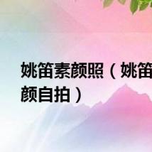 姚笛素颜照（姚笛晒素颜自拍）