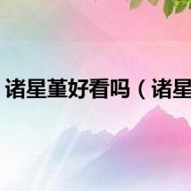 诸星堇好看吗（诸星堇）