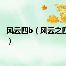 风云四b（风云之四圣经）