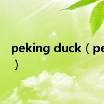 peking duck(peking)