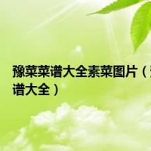 豫菜菜谱大全素菜图片(豫菜菜谱大全)