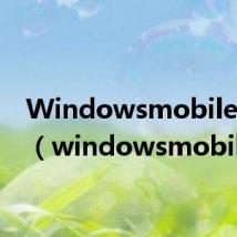 Windowsmobile 游戏(windowsmobile)