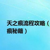 天之痕流程攻略（天之痕秘籍）