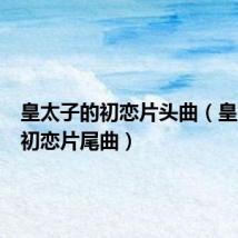 皇太子的初恋片头曲(皇太子的初恋片尾曲)